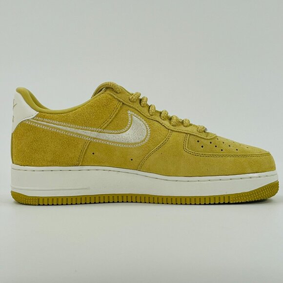 Nike Air Force 1 \'07 LV8 \'Embroidered Swoosh - Buff Gold\' HJ4465-700 Multi Size main image 10
